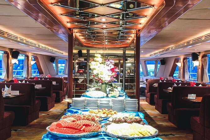 Grand Pearl: Luxury Dinner Cruise with Live Entertainment - Royal barges and Bangkok Noi