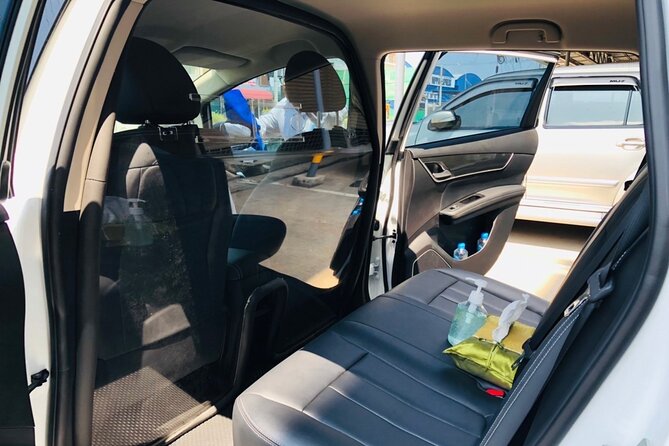 Green Ride: 100% Electric Bangkok Airport Transfer - The departure ride to the airport