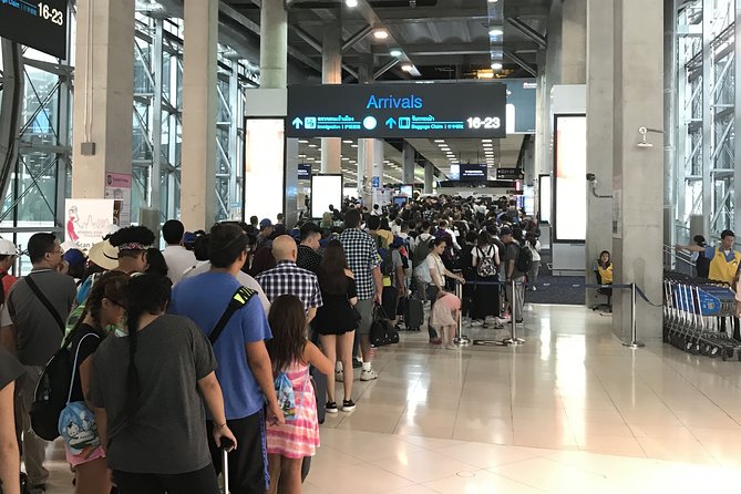 Guided Fast Track Immigration From Aircraft to Arrivals– Bangkok - The premium immigration lane