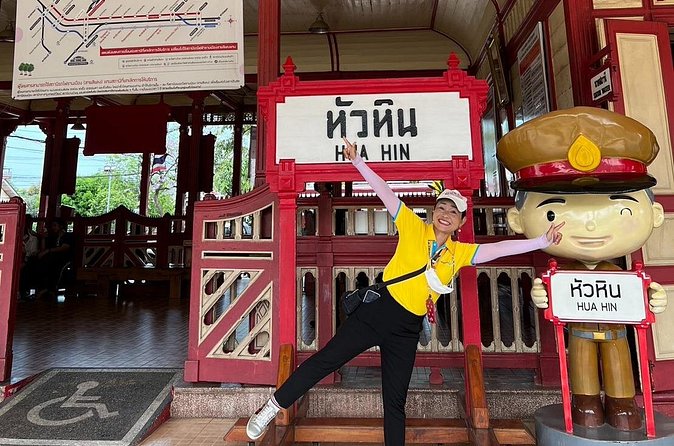 Hua Hin Must Visit One Day Tour from Bangkok - Hua Hin Railway Station and a classic photo stop