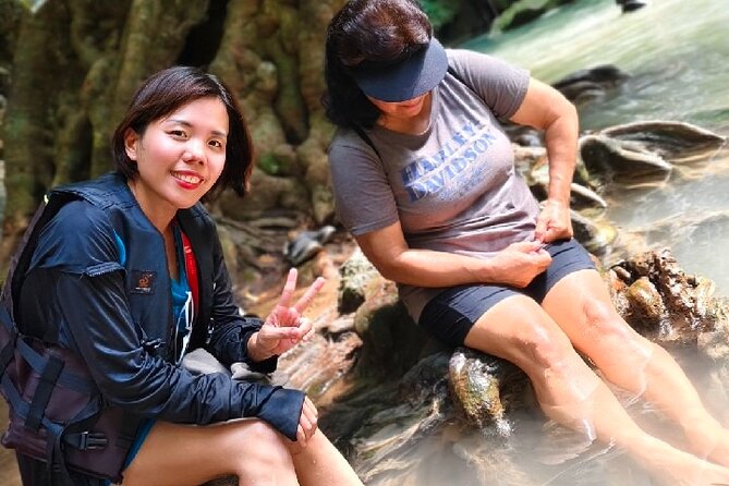 Kanchanaburi Day Trip: WWII Death Railway & Erawan Falls - Making the most of two hours at Erawan Falls
