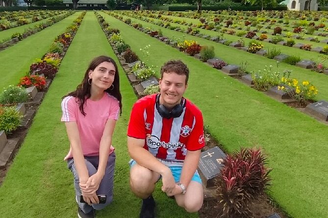 Kanchanaburi Day Trip: WWII Death Railway & Erawan Falls - Starting with the Don Rak War Cemetery
