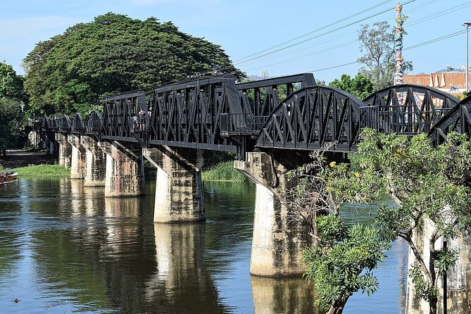 Kanchanaburi Full Day Tour: River Kwai and Erawan Falls - Erawan National Park and its seven levels