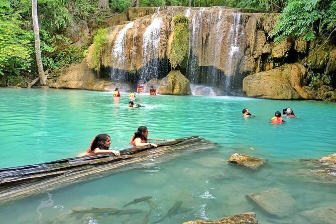 Kanchanaburi Full Day Tour: River Kwai and Erawan Falls - The JEATH War Museum and the Death Railway