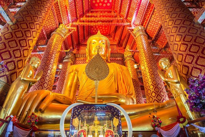 Lopburi Monkey Temple & Ayutthaya Old City Tour From Bangkok - Wat Mahathat and the Buddha head in tree roots