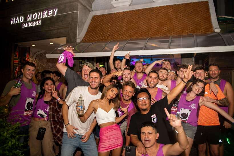 Mad Monkey Bangkok Pub Crawl - Who will enjoy this Bangkok night out