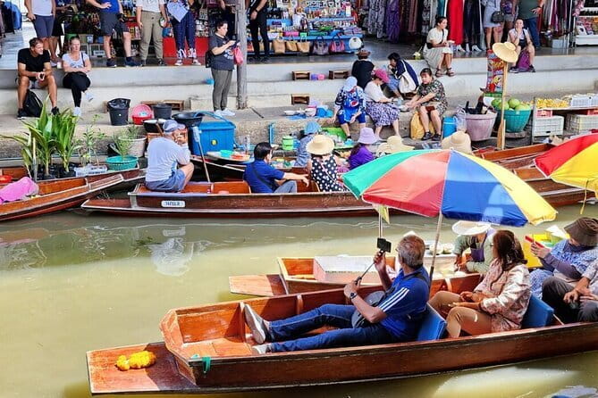 Maeklong Railway and Damnoen Saduak Floating Market Tour - Key points at a glance