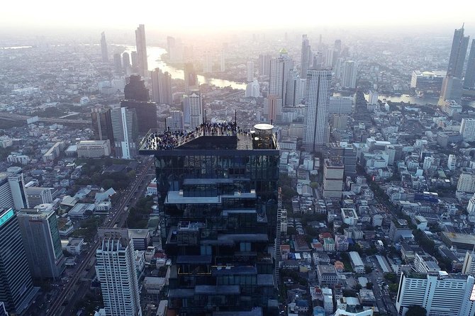 Mahanakhon SKY WALK Ticket with Pick-up - Bangkok's Highest Observation Deck - Bangkok From 314 Meters Up