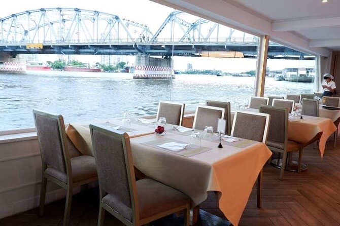 Meridian Sunset Dinner Cruise - Floating Paradise From ICONSIAM Bangkok - King Taksin Bridge and the return ride