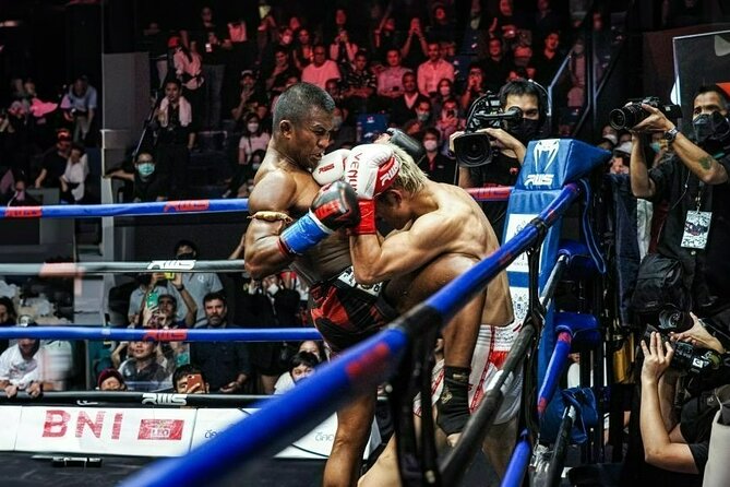 Muay Thai Boxing Match Tickets at Rajadamnern Stadium in Bangkok - The atmosphere: lights, announcing, and real crowd energy