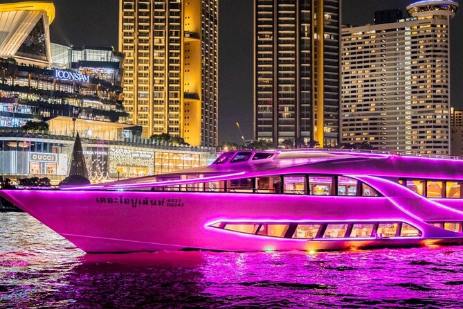 Opulence Buffet Dinner Cruise & Cultural Show - The river route and Wat Arun