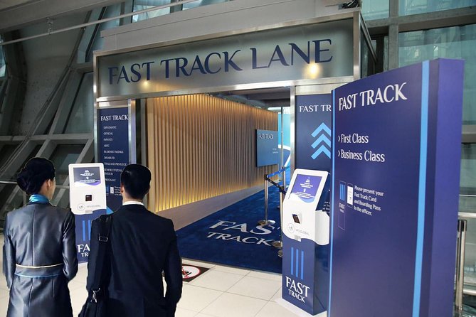 Priority Fast Track Entry at Bangkok Airport with Guide - What the $76.60 fee actually buys