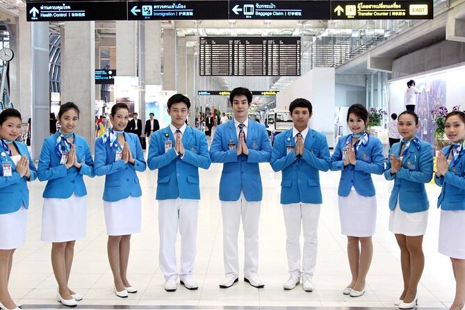Priority Fast Track Entry at Bangkok Airport with Guide - Meeting your guide at Suvarnabhumi Airport