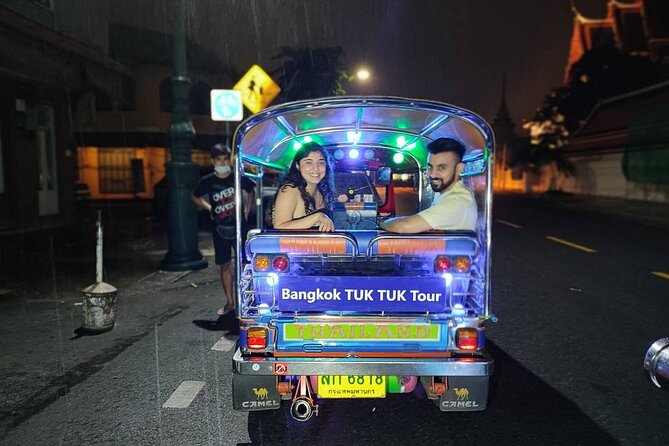 Private Bangkok Night City Tour by Tuk-Tuk with Thai Food - The Giant Swing and the stories behind it