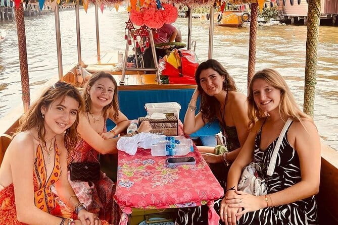 Private Boat Relax and Explore Bangkok’s Canals - Wat Paknam Phasi Charoen gives the cruise a focus