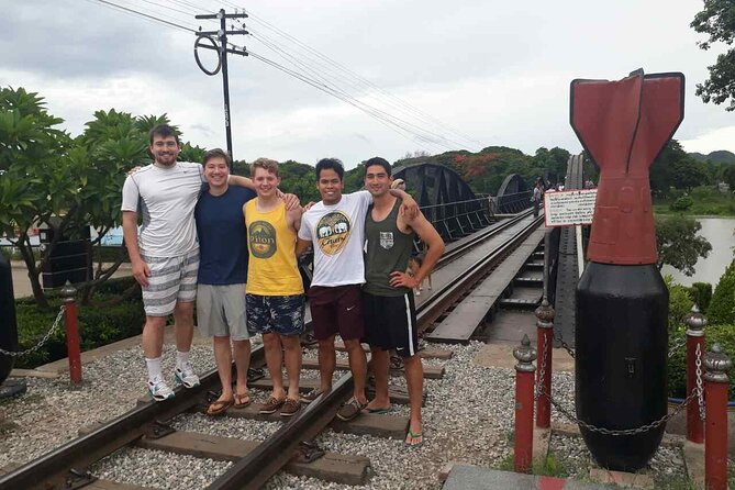 Private Erawan Waterfall, River Kwai, Death Railway Tour from Bangkok - Bamboo rafting on the River Kwai