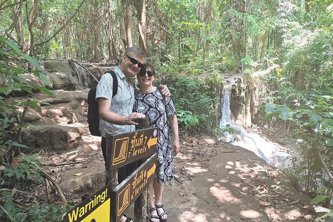 Private Excursion to Floating Market and Erawan Waterfall - Erawan Waterfall gives you two hours outdoors