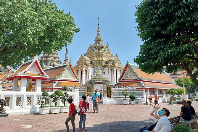 Private German-speaking tour: Bangkok's main attractions - Wat Arun brings the river into the picture