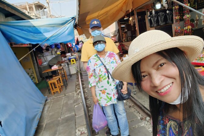 Private Maeklong Railway Market and Amphawa Day Tour from Bangkok - What the $155 price includes