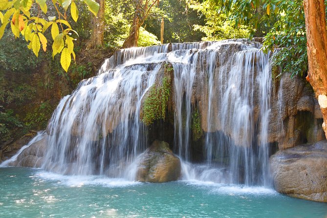 Private Tour : Erawan Waterfall and Bridge over the River Kwai - Who will enjoy this day most?