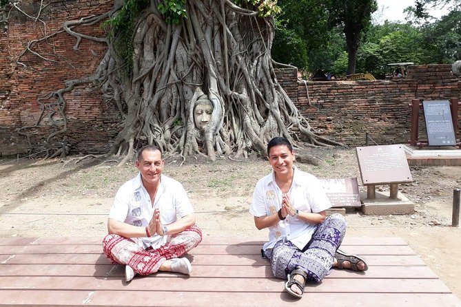 Private Tour: Full-Day Ayutthaya Tour from Bangkok - Wat Yai Chai Mongkol and its tall chedi