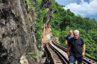 Private Tour: Kanchanaburi Erawan Waterfall Tour from Bangkok
