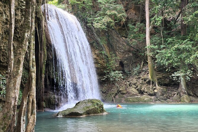Private Tour: Kanchanaburi Erawan Waterfall Tour from Bangkok - How much value do you get for $179.73?