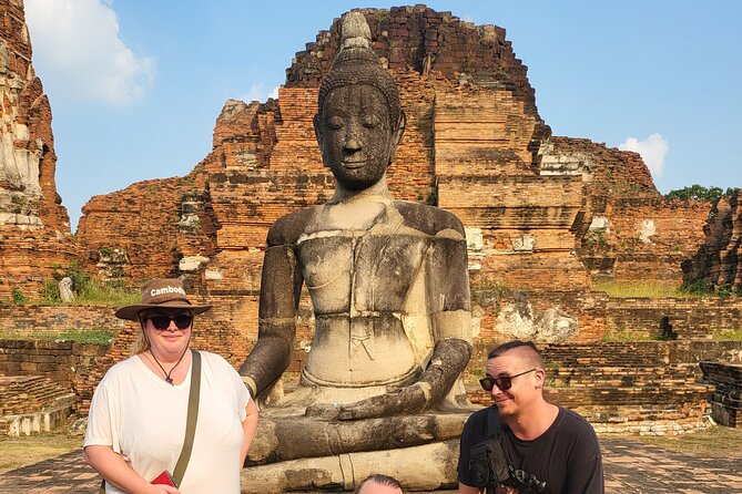 Private tour to Ayutthaya and Boat Tour Heritage Site - Wat Mahathat and the Buddha beneath the tree