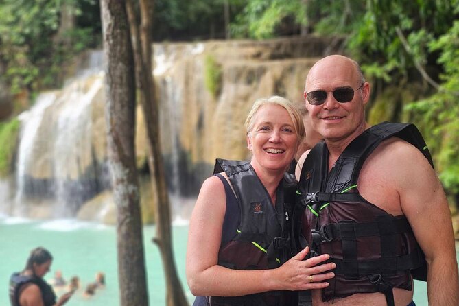Private Tour to Erawan Waterfall and Boat Tour in Kanchanaburi - Three hours among the seven tiers of Erawan
