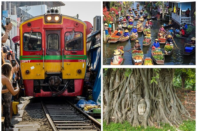 Private Tour to Railway Market, Floating Market And Ayutthaya - Key points to know before booking