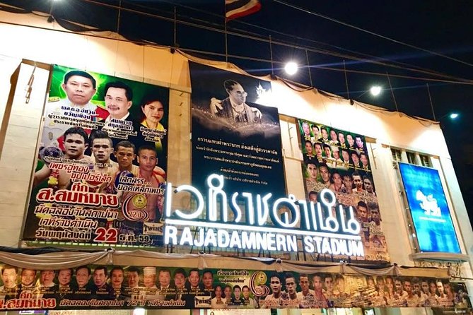 Rajadamnern Stadium: The Real Muay Thai Boxing Experience - Entering Rajadamnern Stadium at 6pm