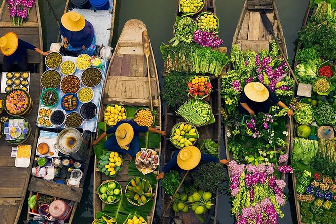 River Kwai Bridge and Floating Market Full-Day Combo - 7 a.m. pickup and the long road west