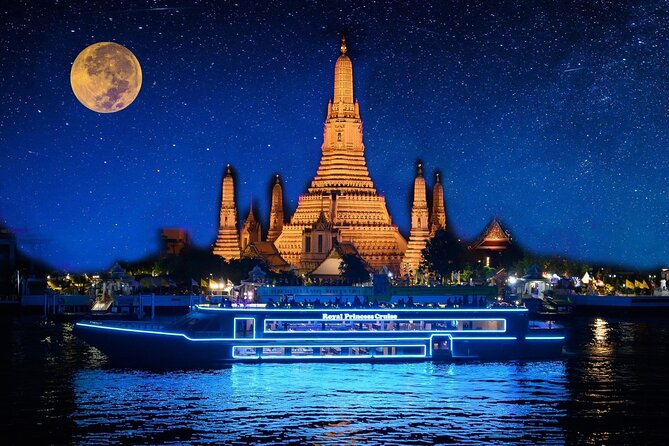 Royal Princess Dinner Cruise: Bangkok Chao Phraya River - Boarding, seating, and the three decks