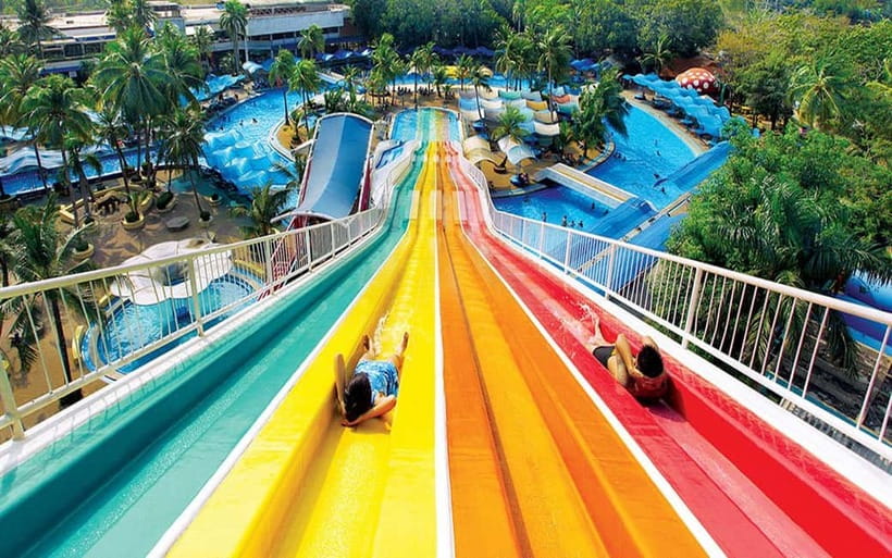 Siam Amazing Park Entry Ticket with Buffet Lunch (NON THAI) - Start early with the water park