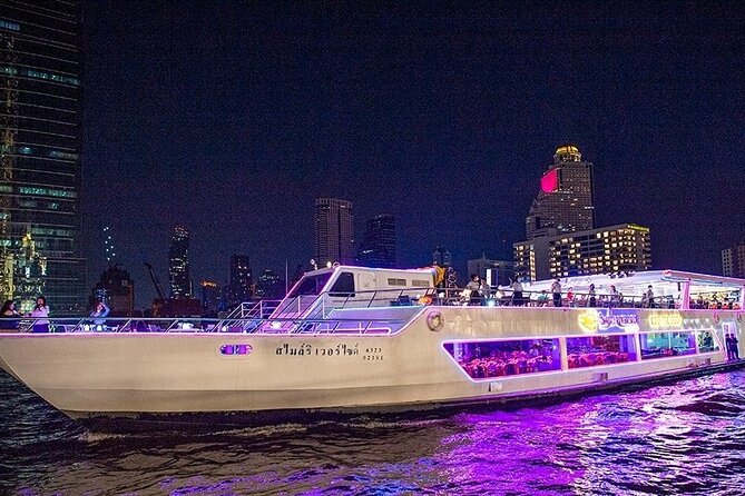 Smile Dinner Cruise Experience: Dining & Live Entertainment - Thai dance and cabaret during dinner