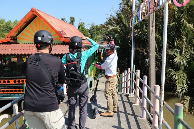 Take a E-Scooter Ride in Bangkok's Jungle - Weekend floating market or weekday lunch