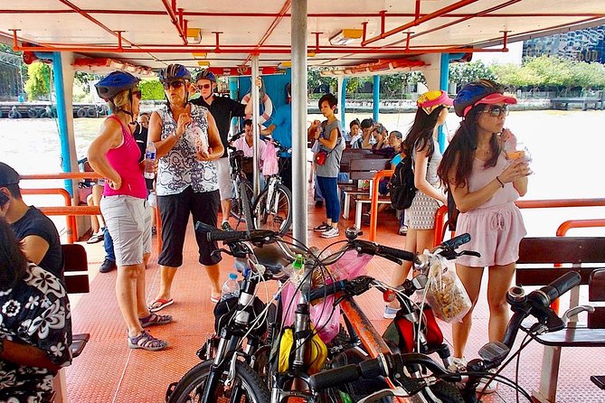 Thai Culture and Local Life 4- Hour Bangkok Bike Tour - Crossing the Chao Phraya River