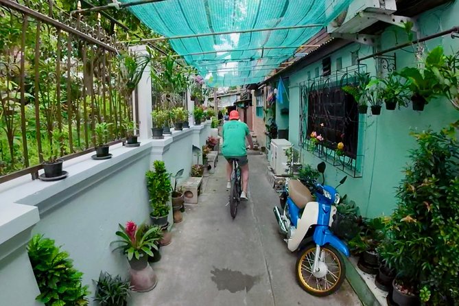 Thai Culture and Local Life 4- Hour Bangkok Bike Tour - Wat Prayurawongsawat and the turtle pond
