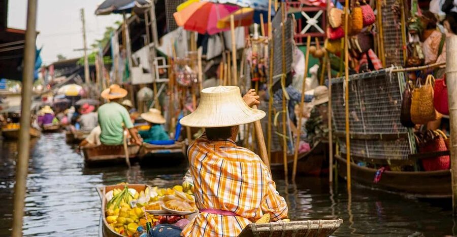 The Old Siam: Damnoen Saduak and Maeklong Railway Market - Key points to know