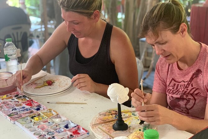 The Story of Handicrafts Full Day Experience from Bangkok - Cycling through homes, temples, and local lanes