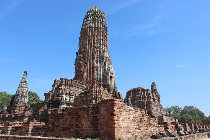 Three Temple Ayutthaya Tour with Scenic Boat Ride - Starting at Wat Yai Chai Mongkhon