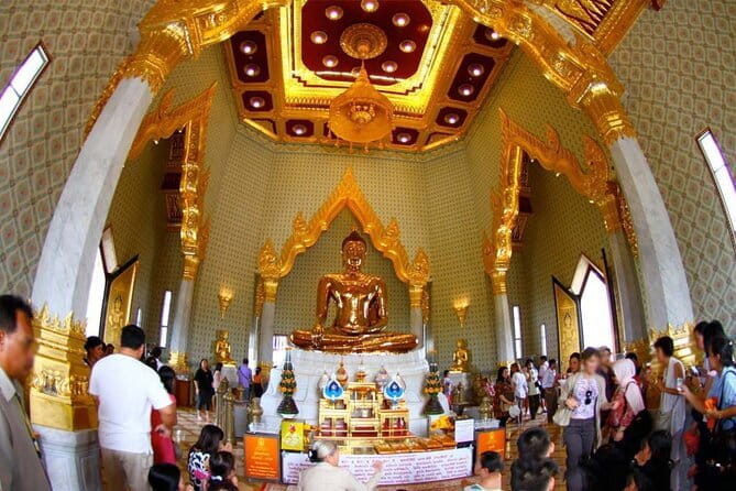 Three Temple River Cruise with Wat Pho, Wat Arun and Wat Rakhang - Starting at Wat Pho and its Reclining Buddha