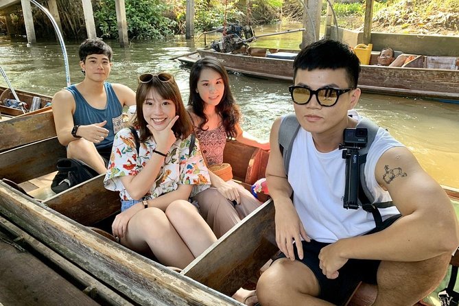 Train Market and Floating Market half day tour - What the one-hour canal ride is really like