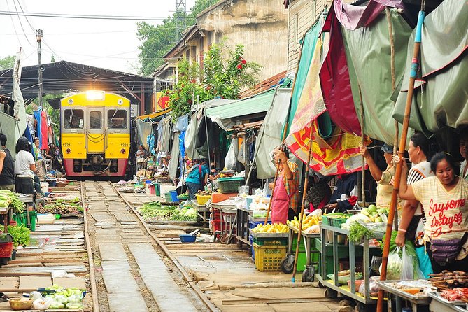 Unique Bangkok Markets: Train Market & Floating Market Adventure - What $82.65 buys you