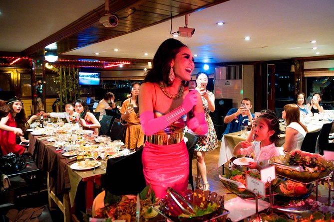 White Orchid Dinner Cruise at Bangkok with Pickup & Live Music - Seating, crowds, and the open deck